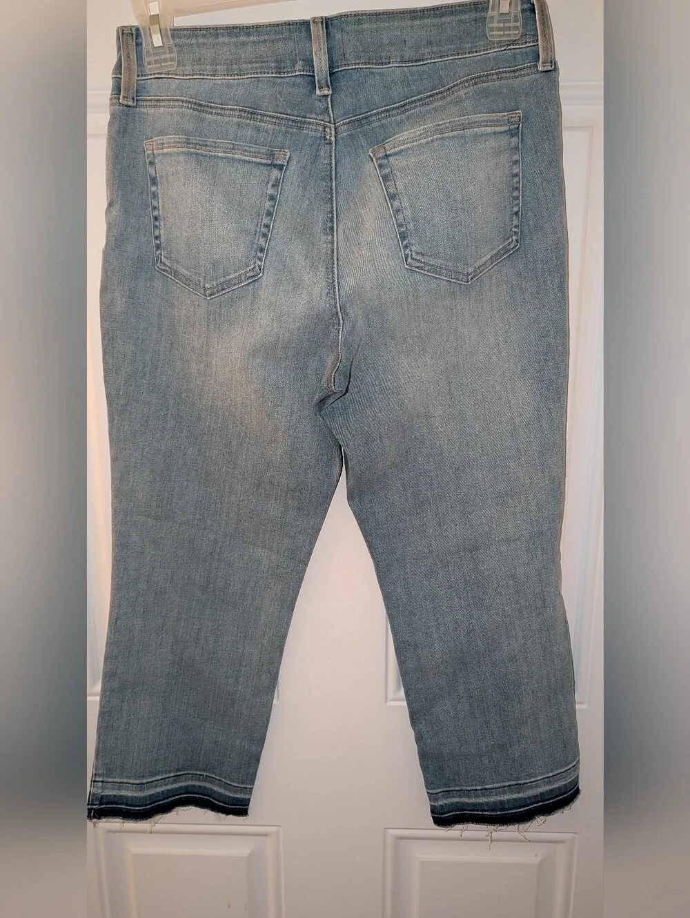 NYDJ Crop Denim Jeans Blue EUC - Picture 5 of 8